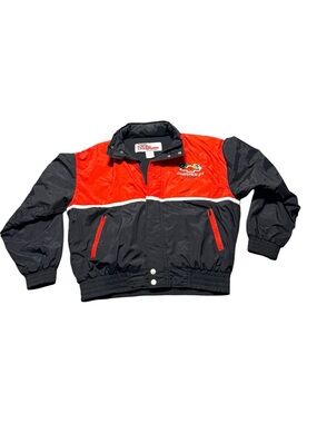 VTG Racing Champions Chevrolet Men’s Medium Red & Black Bomber Jacket